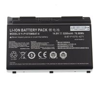 P157SMBAT-8 Laptop Battery for Clevo Terransforce P157S P157SM Hasee K780S-i7 K780E Series 6-87-P157S-4271 4ICR18/65-2