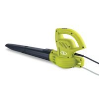 Sun Joe SBJ597E 6-Amp 155 MPH Electric Leaf Blower, Green