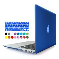 Eastchina 2 in 1 Ultra Slim Light Weight Soft-Touch Hard Shell Case Cover for Apple Macbook Pro 15.6'' with Retina Display, Model: A1398 (Macbook Pro 15" with Retina Display, Royal Blue)