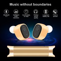 Mini Wireless Bluetooth Earbuds Waterproof Twins Headset Stereo in-Ear Earphone