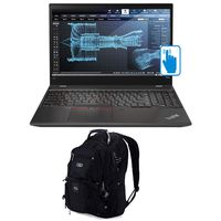 Lenovo ThinkPad P52s Business Laptop (Intel 8th Gen i7-8550U, 64GB RAM, 1TB PCIe SSD, 15.6" FHD 1920x1080 Touch, Quadro P500, Fingerprint, dTPM, Win 10 Pro) with MichaelElectronics2 Premium Backpack