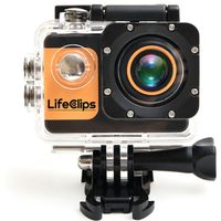 LifeClips 4K WIFI Action Camera Camcorder Waterproof with 32GB SD Card