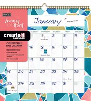 Wells Street by LANG WSBL Journey of The Heart Create-It Calendar (6095001) Office Wall Calendar (6095001)