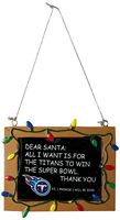 Tennessee Titans Resin Chalkboard Sign Ornament