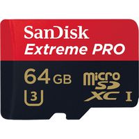 Sandisk Extreme Pro 64 GB MICROSD Extended Capacity - 96-V0KT-6D5O