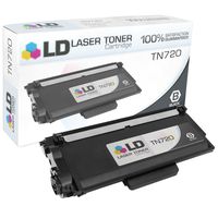LD Compatible Toner Cartridge Replacement for Brother TN720 (Black)