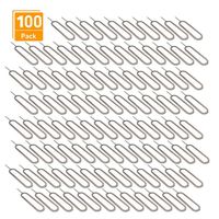 Sim Card Tray Eject Pin, GVKVGIH Removal Tool Needle Ejector for Smartphones, iPhones, Samsung Galaxy, iPads, HTC, Huawei 100-Pack