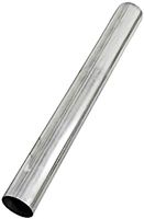 TOTALFLOW TF-P222 409 Stainless Steel Straight Tube 2.5" O.D. 20" Length Exhaust Pipe (Outer Diameter)