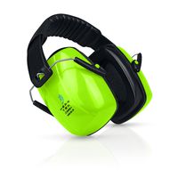 HearTek Earmuffs Hearing Protection with Travel Bag - Noise Canceling Ear Hearing Protection Defenders for Kids, Adults, Women, Children - Adjustable Protector Reduction Ear Muffs for Shooting - Green