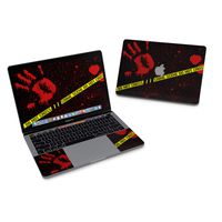 Crime Scene Full-Size 360° Protector Skin Sticker for Apple MacBook Pro 13" Inch (2016+) - Ultra Thin Protective Vinyl Decal wrap Cover