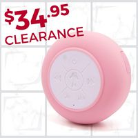 FRESHeTECH Splash Tunes Shower Speaker Parent (Splash Tunes Pro, STP-Pink)