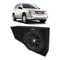 Compatible with 2002-2009 GMC Envoy SUV Kicker Comp C12 Single 12" Custom Sub Box Enclosure New - Final 4 Ohm