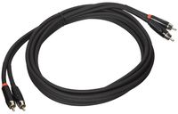 Roland 10ft Interconnect Cable, Dual RCA-RCA, Black series (RCC-10-2R2R)