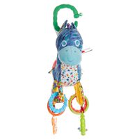 The World of Eric Carle, The Very Hungry Caterpillar Developmental Horse Rattle Clip for Babies