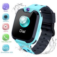 Kids Smart Watches- Smart Watch Phone for Boy Girl Music Kids Watch Funny Game Hd Touch Screen Sports Kid Smartwatches with Call Camera Recorder Alarm Clock Music Player, Suitable for Aged 2-12