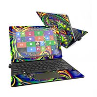 MightySkins Skin Compatible with Samsung Galaxy Book 12" - Acid | Protective, Durable, and Unique Vinyl Decal wrap Cover | Easy to Apply, Remove, and Change Styles | Made in The USA