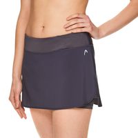 HEAD Women's Athletic Tennis Skort - Performance Training & Running Skirt - Spike Medium Grey, Medium