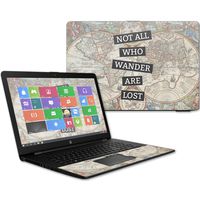 Mightyskins Skin Compatible with Hp 17t Laptop 17.3" (2017) - Who Wander | Protective, Durable, and Unique Vinyl Decal Wrap Cover | Easy to Apply, Remove, and Change Styles | Made in The USA