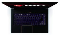 Leze - Ultra Thin TPU Keyboard Skin Cover for MSI GF63 PS63 GS65 P65 WS65 WP65 Gaming Laptop - Purple