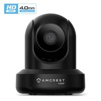 Amcrest 1080P WiFi Security Camera 2MP (1920TVL) Indoor Pan/Tilt Wireless IP Camera, Home Video Surveillance System with IR Night Vision, 4mm Lens, Two-Way Talk IP2M-841B-V3 (Black)