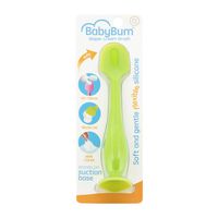 Baby Bum Brush, Original Diaper Rash Cream Applicator, Soft Flexible Silicone, Unique Gift, [Green]