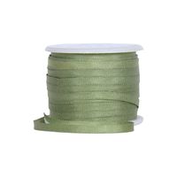 Threadart 100% Pure Silk Ribbon - 2mm Sage Green - No. 633-3 Sizes - 50 Colors