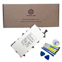 JIAZIJIA T4000E Tablet Battery Replacement for Samsung Galaxy Tab 3 7.0 inch SM-T210 SM-T211 SM-T217 SM-T2105 Series Tablet LT02 with Tools Kit 3.7V 14.8Wh 4000mAh
