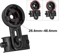 Universal Telescope Phone Mount, Binoculars Phone Mount - Universal Phone Adapter for Binoculars Monocular Spotting Scopes Telescopes Microscope