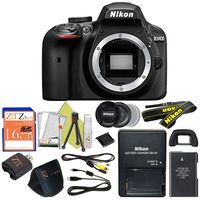 Nikon D3400 24.2 MP Digital SLR Camera (Body Only, Retail Packaging)