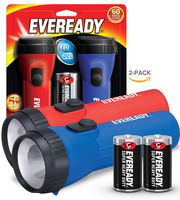 Eveready LED Flashlight Multi-Pack, Bright Flash Light, Durable and Easy-to-Use, Perfect Flashlights for Camping Accessories, Emergency, Survival Kits, Safe Flashlights for Kids, Batteries Included