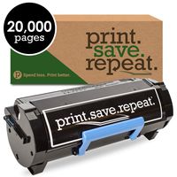 Print.Save.Repeat. Dell DJMKY Extra High Yield Remanufactured Toner Cartridge for B3465 [20,000 Pages]