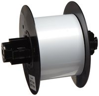 Brady B30C-2500-509-WT 25 feet Length x 2.5" Width, B-509 Polyester, White BBP31 Magnetic Supply