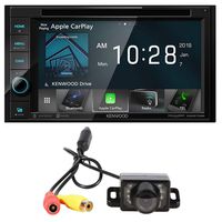 Kenwood DDX5706S 6.2" Car DVD Player Receiver w/Apple Carplay+Bluetooth+Camera