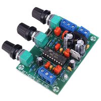 REES52 12V Preamplifier XR1075 BBE Sound Surround Effect Amplifier Preamp Board Module
