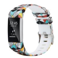 honecumi Colorful Watch Band Replacement for Fitbit Charge 2 Wrist Strap for Men & Women Quick Release Strap Band Compatible with Fitbit Charge 2 Smart Watch-Small Size-Mosaic