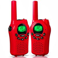 Xmas Gifts Presents for 3-7 Year Old Girls, Long Range Two-Way Radios for Adults Girls Toys for 3-12 Year Old Girls Gifts Age 3-12 Stocking Fillers Red NDJ04