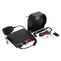 Mophorn 200W Siren Bundle 8 Tones Emergency Warning Siren with PA Speaker MIC System Vehicle Siren Box Fit for Police, Ambulance, Fire Fighting and Engineer Vehicles