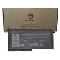 JIAZIJIA 93FTF Laptop Battery Replacement for Dell Latitude 5280 5288 5480 5580 5490 5590 5491 5591 5495 5488 Precision 3520 3530 Series GJKNX 3DDDG D4CMT 083XPC 83XPC 4YFVG DJWGP 0DJWGP 11.4V 51Wh