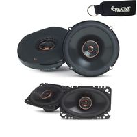 Infinity Reference - REF-6532IX 6.5" 2-Way Car Audio Speakers, and REF-6432CFX 4x6 2-Way Car Audio Speakers Package