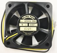 C-Temp International Computer Cooling Fan, HDF5216L-05HB (52mm x 52mm x 16mm)