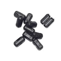 stardrift 10-Pack 3mm Diameter Snap on Ferrite Core Bead Choke Ring Cord RFI EMI Noise Suppressor Filter for USB / Audio / Video Cable Power Cord Black
