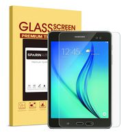 Zomma Galaxy Tab A 9.7 Screen Protector, SPARIN Tempered Glass - Scratch Resist/Crystal Clear/Bubble Free Screen Protector for Samsung Galaxy Tab A 9.7