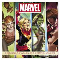2020 Marvel Women of Marvel Wall Calendar (DDD6702820)