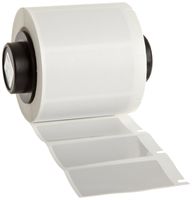 Brady PTL-30-435 TLS 2200 and TLS PC Link 1.5" Width x 0.75" Height, B-435 Metallized Polyester, Gloss Finish Silver Label (250 per Roll)