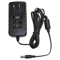 HQRP AC Adapter for Yamaha PSR-GX76 / PSRGX76 / YPT-210 Keyboard Replacement Power Supply Cord [UL Listed] plus HQRP Euro Plug Adapter