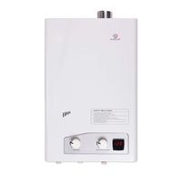 Eccotemp FVI12-LP Liquid Propane Gas Tankless Water Heaters, White