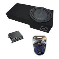 Compatible with 2001-2005 Ford Explorer Sport Trac SUV Kicker CompVT CVT10 Single 10" Sub Box Enclosure & CXA400.1