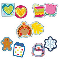 Carson-Dellosa Seasonal Assorted Mini Cut-Outs Set