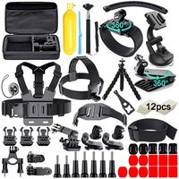 61 in 1 Action Camera Accessories Kit for GoPro Hero 8 7 6 5 4 Hero Session 5 Black SJ4000 5000 6000 Xiaomi Yi AKASO Campark Action Camera