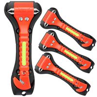 VicTsing 4 Pack Safety Hammer, Emergency Escape Tool with Car Window Breaker and Seat Belt Cutter, Life Saving Survival Kit